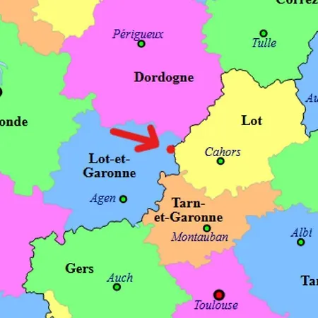 Les Paliers Du Saulou לינה וארוחת בוקר